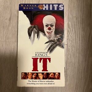 Warner Bros. IT VHS with Red and White Cover